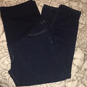 Plus size maternity skinny jeans